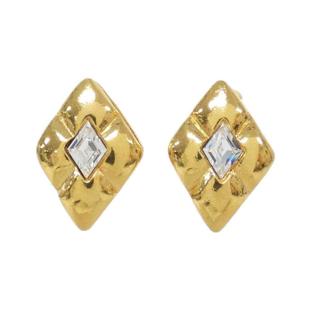 CHANEL White Earrings